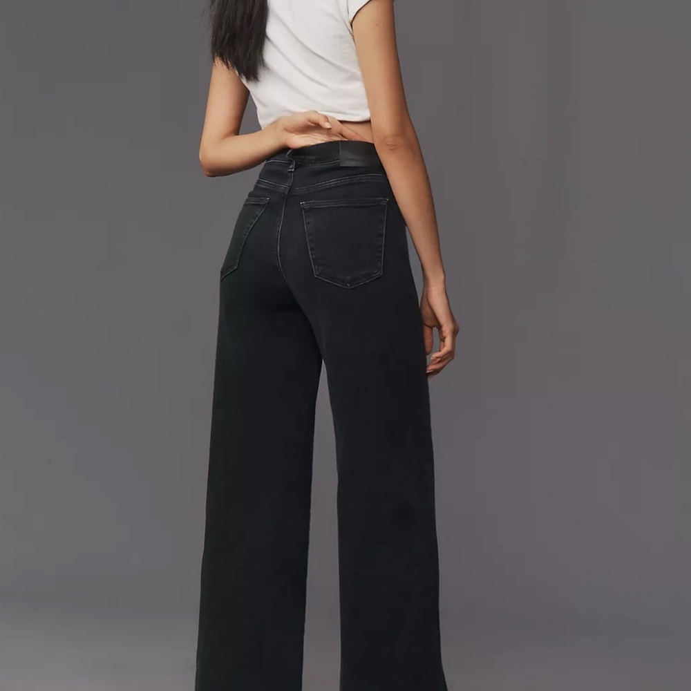 Citizens of Humanity Raven Patch Pocket High-Rise Wide-Leg Jeans